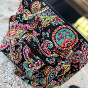 Vera Bradley Parisian Paisley Large Tote Bag Multi-Color Print